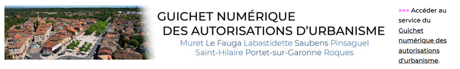 mage repr&eacute;sentant le logo de PLU 2021 sur fond le terrain du Fauga, symbolisant un &eacute;v&eacute;nement ou une initiative de cette ann&eacute;e.