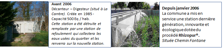 l'image avant et apr&egrave;s travaux  janvier 2006