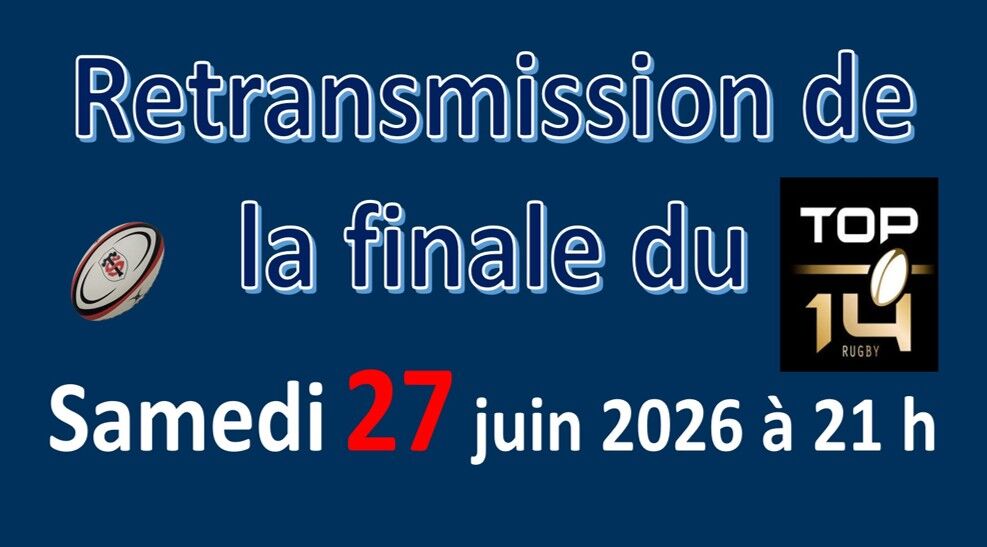 Retransmission match Rugby