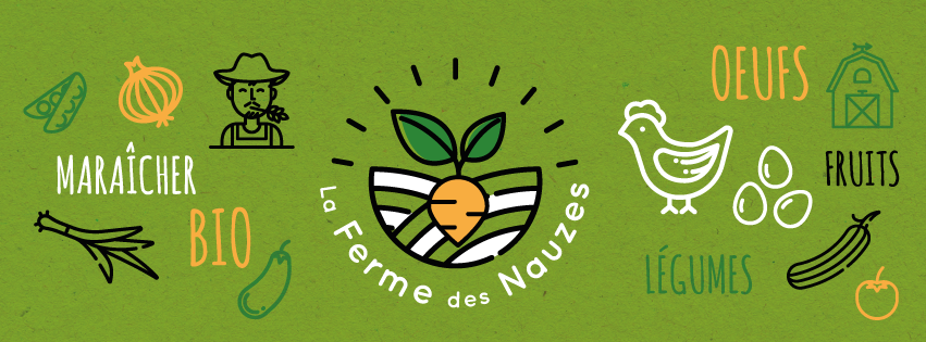 baneau Vente directe à la ferme de produits bio et locaux