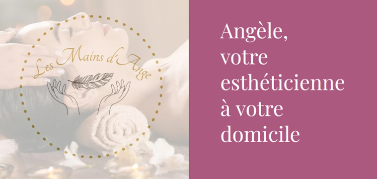 le banneau avec 2 mains tiennent une plume