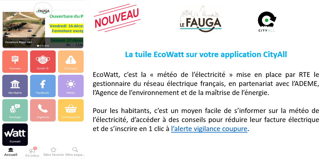EcoWatt sur CityAll