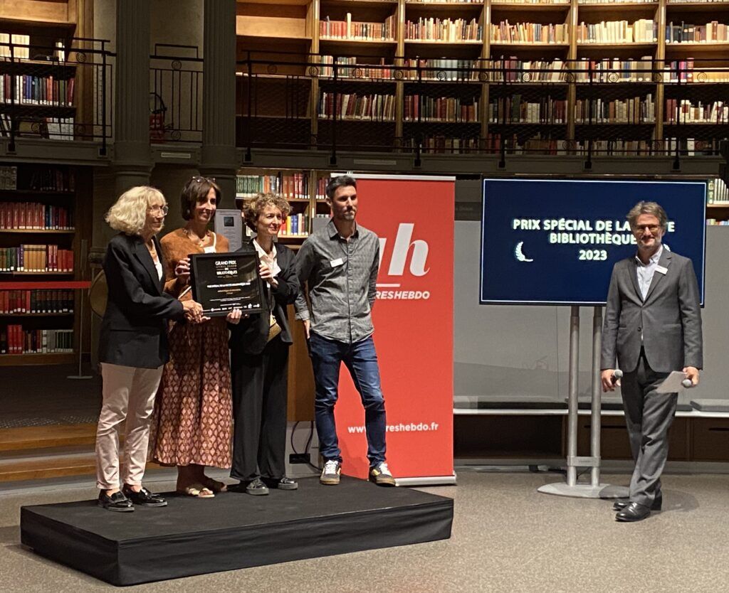 Prix sp&eacute;cial de la petite biblioth&egrave;que