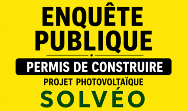 Enqu&ecirc;te publique - Solv&eacute;o