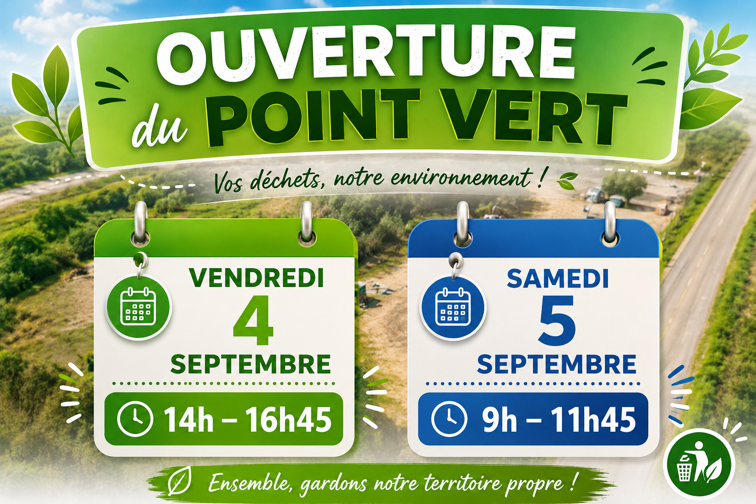 Ouverture du Point vert