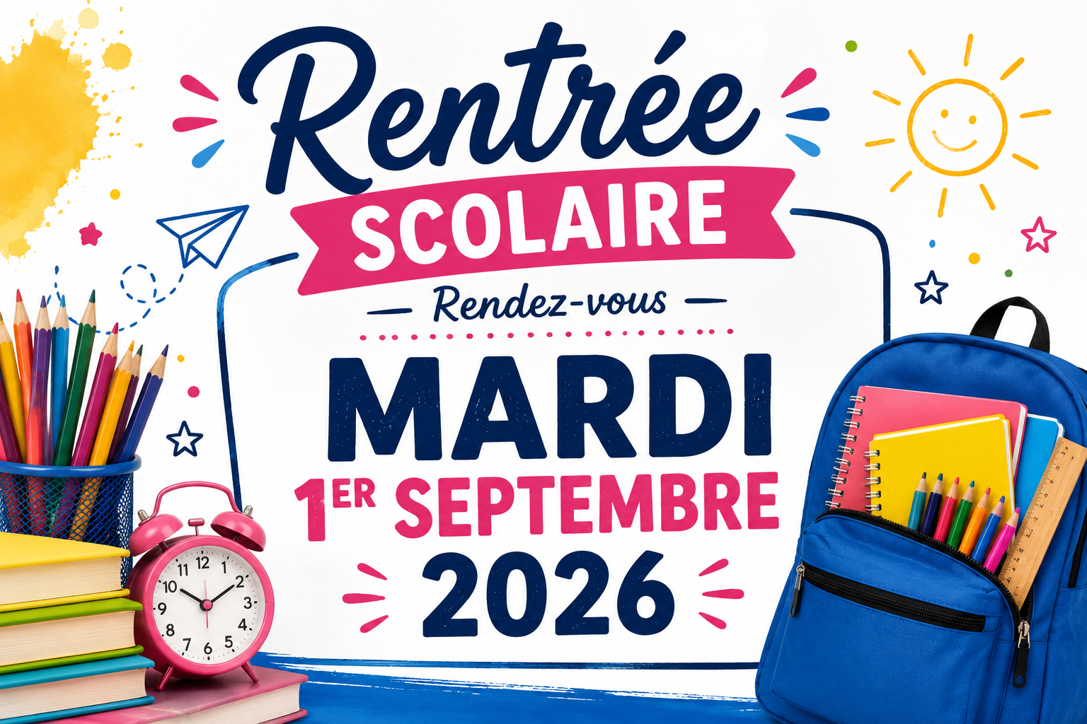 Rentrée scolaire 2026