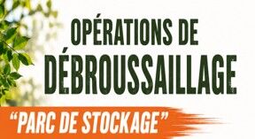 Opérations débroussaillage