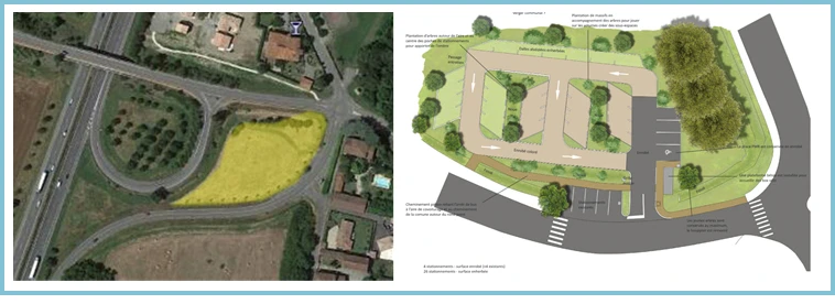 Aire de covoiturage 1