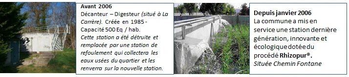 l'image avant et apr&egrave;s travaux  janvier 2006